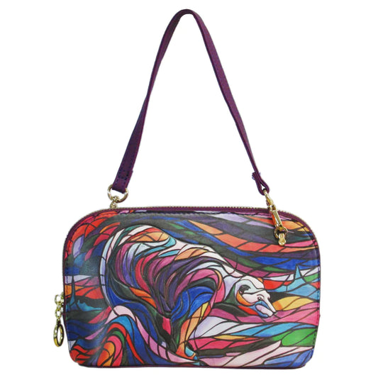 OSCARDO Convertible Crossbody Mini Bag - Salmon Hunter