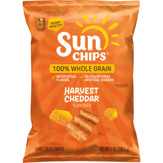 Sun Chips Mlti-Gr Harvest Cheddar | 40g