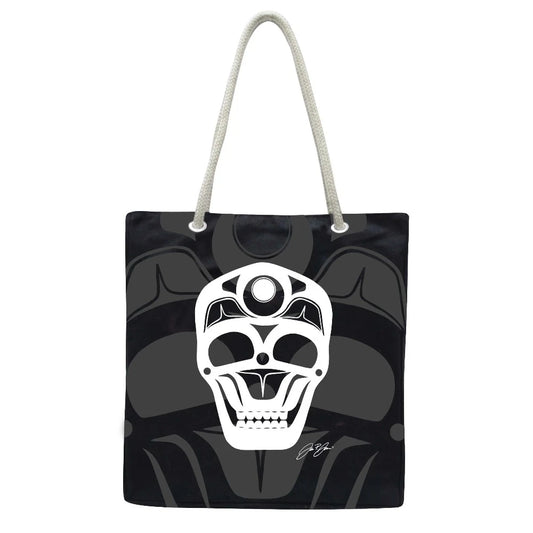OSCARDO Artist Eco Canvas Bag - Skull