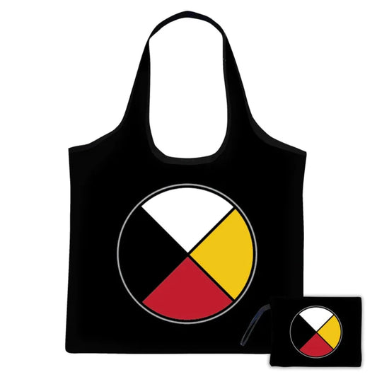 OSCARDO Reusable Shopping Bag - Medicine Wheel
