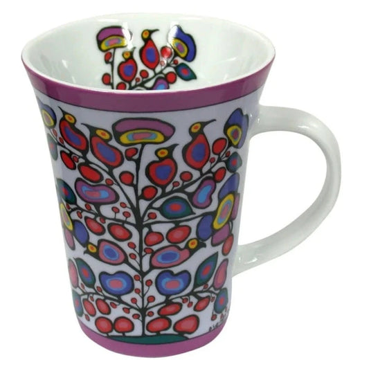 OSCARDO 10oz Porcelain Mug - Woodland Floral