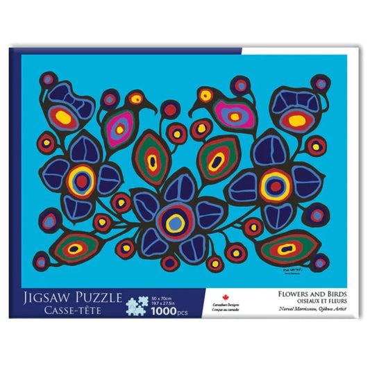 OSCARDO 1000 Piece Jigsaw Puzzle - Flowers & Birds