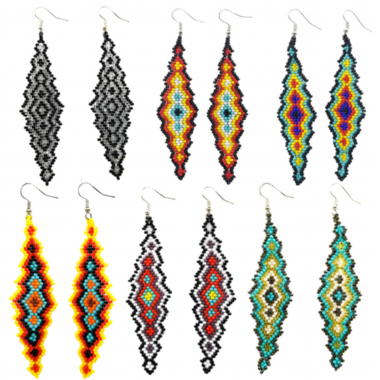 TRIBAL ROOTS Beaded Icicle Earring - Assorted