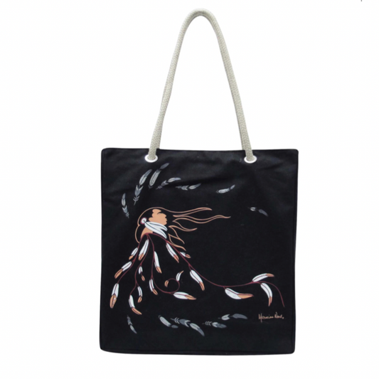 OSCARDO Artist Eco Canvas Bag - Eagle's Gift