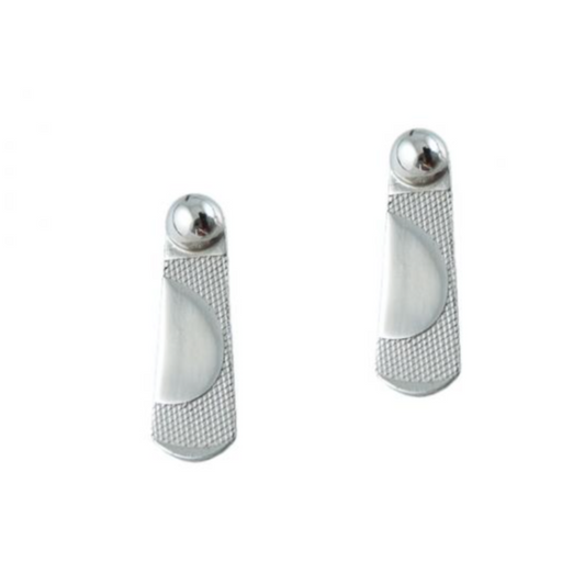 PANABO Silver/Pewter Earrings - Hope