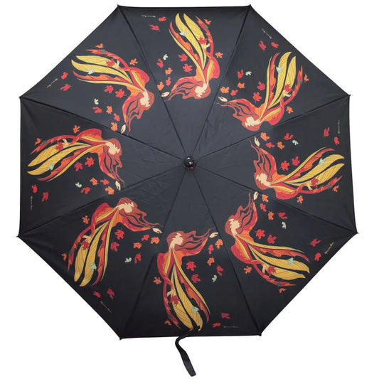 OSCARDO -  Indigenous Designer Umbrella - Leaf Dancer