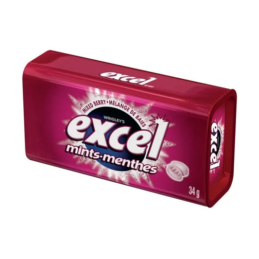 EXCEL Mints Tin - Mixed Berry 34g