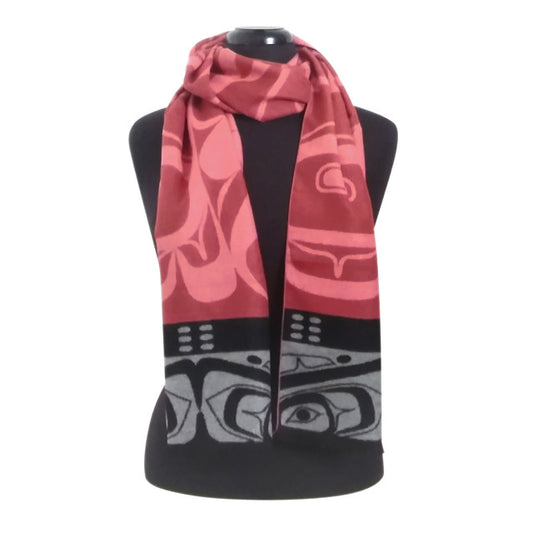 NATIVE NORTHWEST Jacquard Scarf - Raven Box