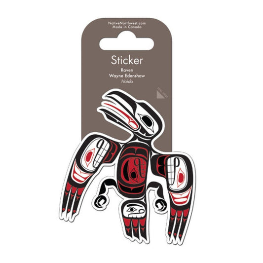 NATIVE NORTHWEST Sticker - Raven
