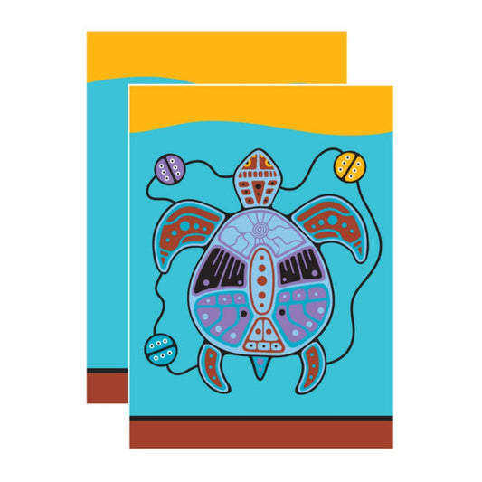 NATIVE NORTHWEST Blank Notebook - Turtle