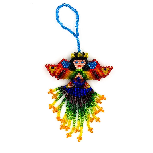 TRIBAL ROOTS Rainbow Angel Ornament